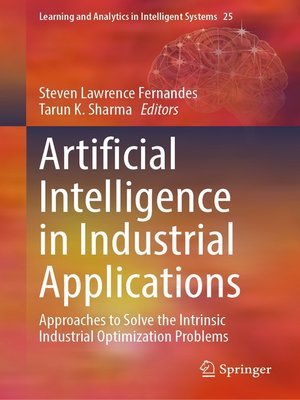 cover image of Artificial Intelligence in Industrial Applications